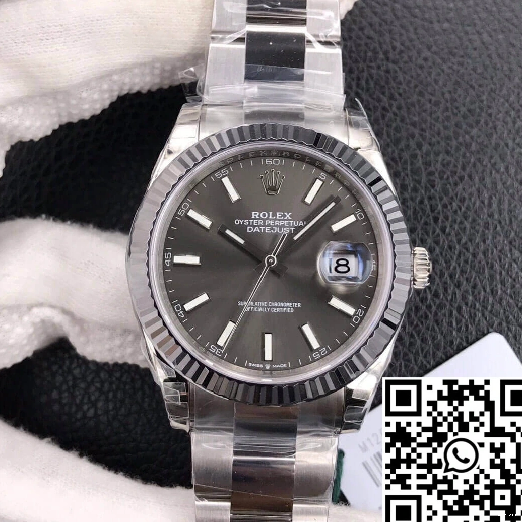 Dial VS Rolex Factory Grey M126334-0013 Datejust 0322